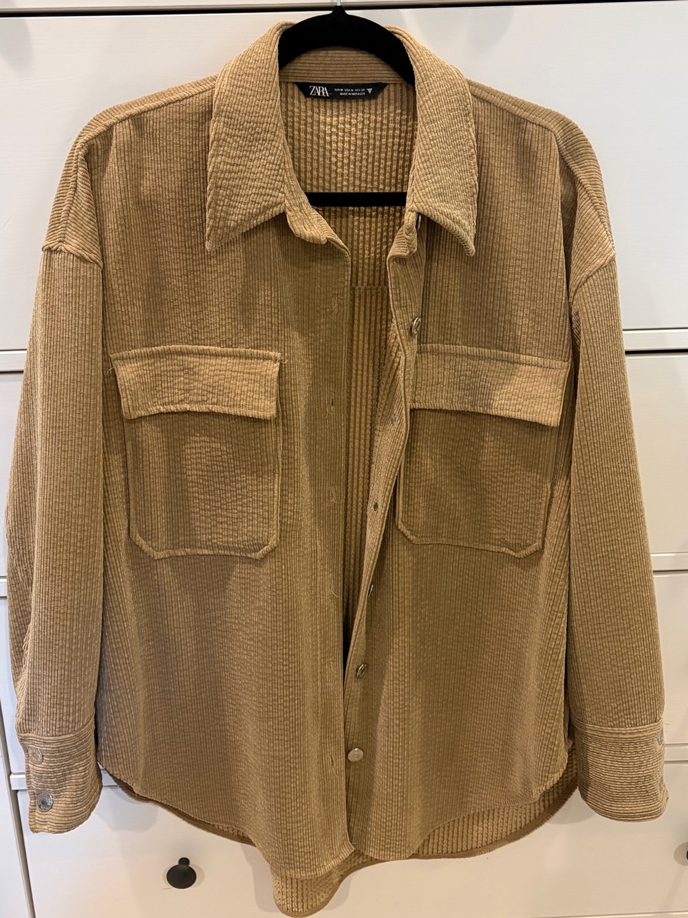 Zara Button Up Shacket - Picture 2 of 5
